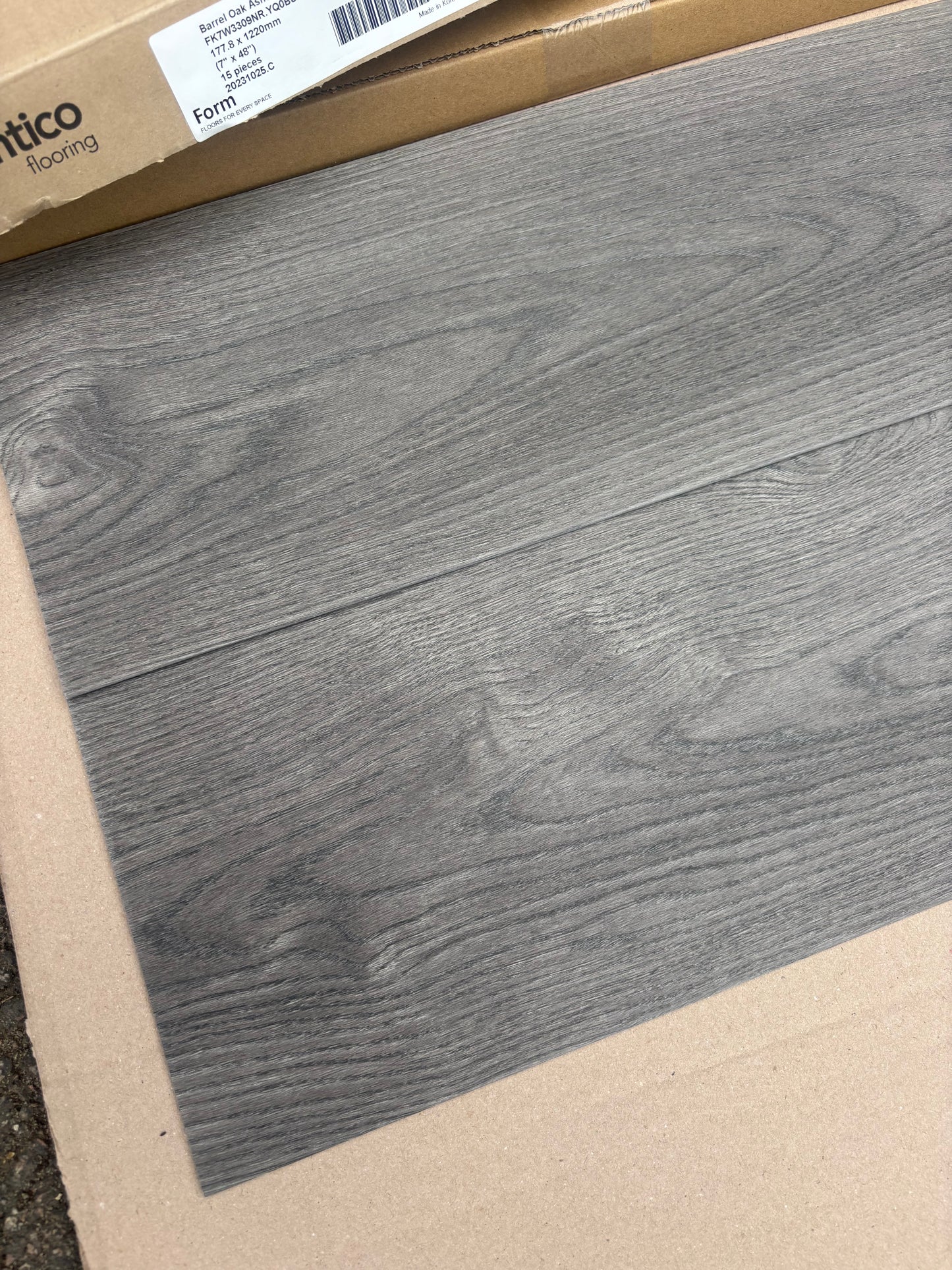 Luxury Amtico Barrel Oak Ashen LVT Flooring Form Range RRP £64 Per SQM
