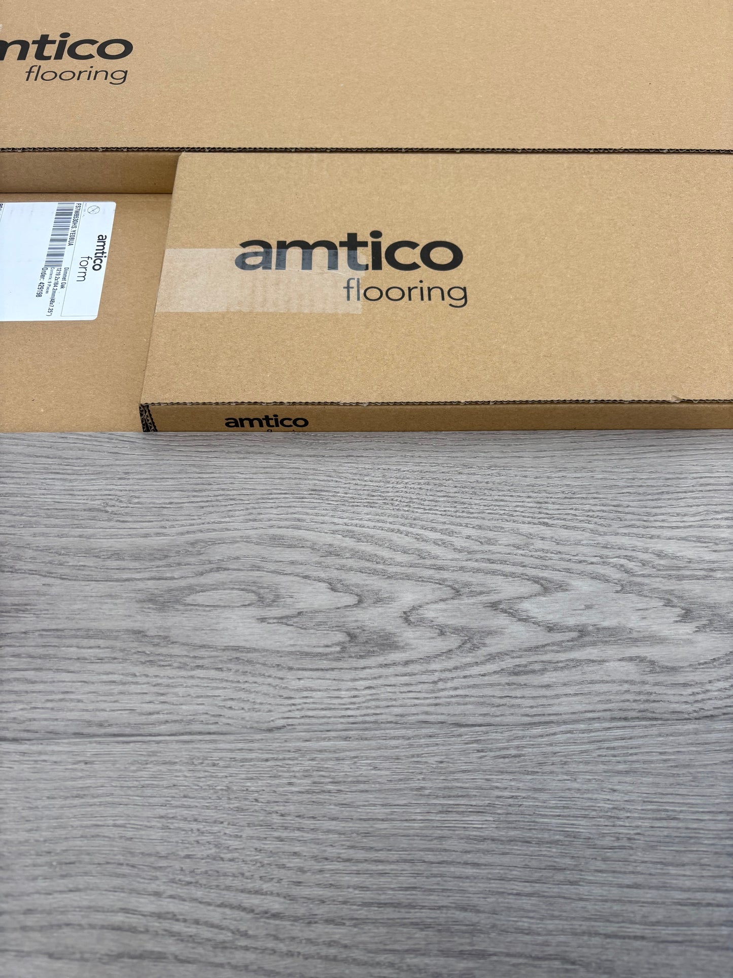 Luxury Amtico Barrel Oak Grey LVT Flooring Form Range RRP £64 Per SQM