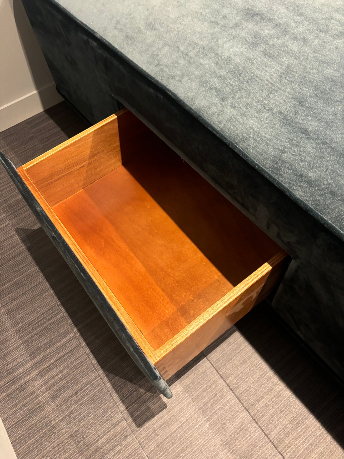 Vispring Prestige Super King Drawer Divan Bases Velvet RRP £4500