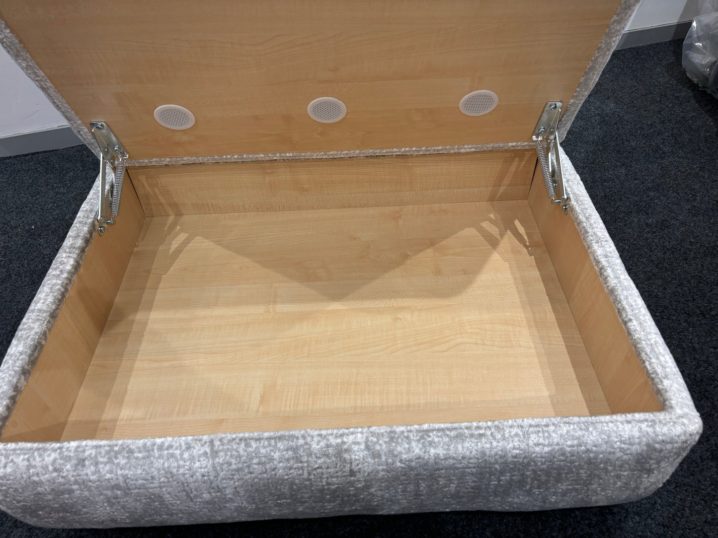 High Street Branded Large Storage Stool Footstool Brand New RRP £495