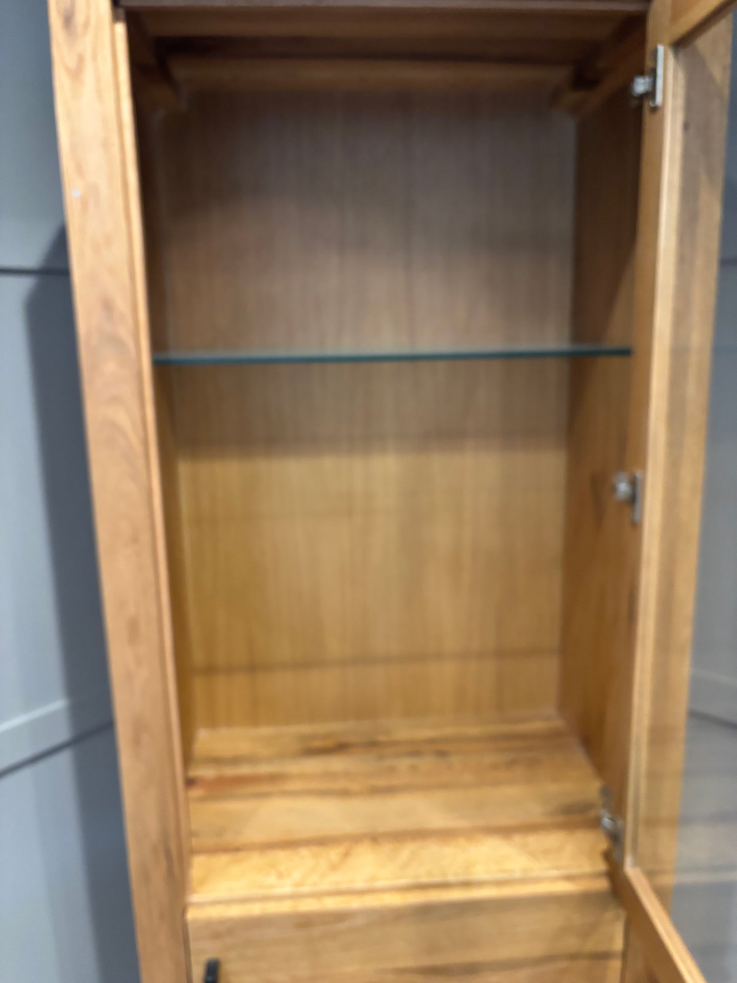 Bodahl Terra Right Hand Solid Oak Display Unit Luxury Cabinet RRP £2899